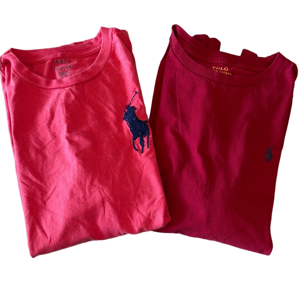 Polo Ralph Lauren Kids Large Red Shirt Bundle